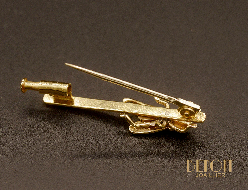 Broche Barrette Insecte et Perles - Image 2