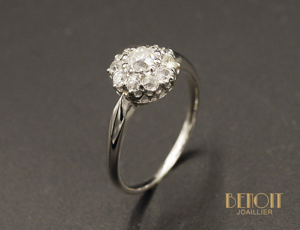 Bague Marguerite Diamants