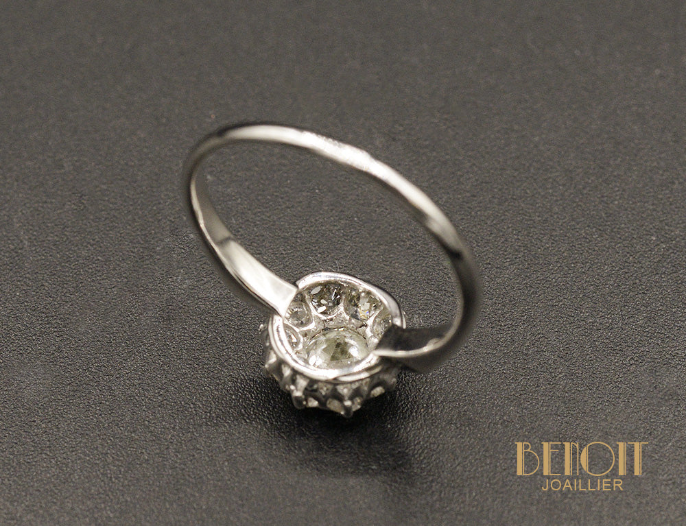 Bague Marguerite Diamants - Image 4
