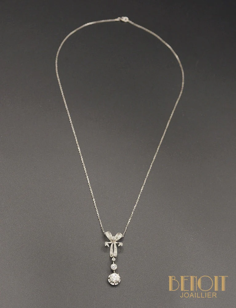 Pendentif Noeud Diamant - Image 3