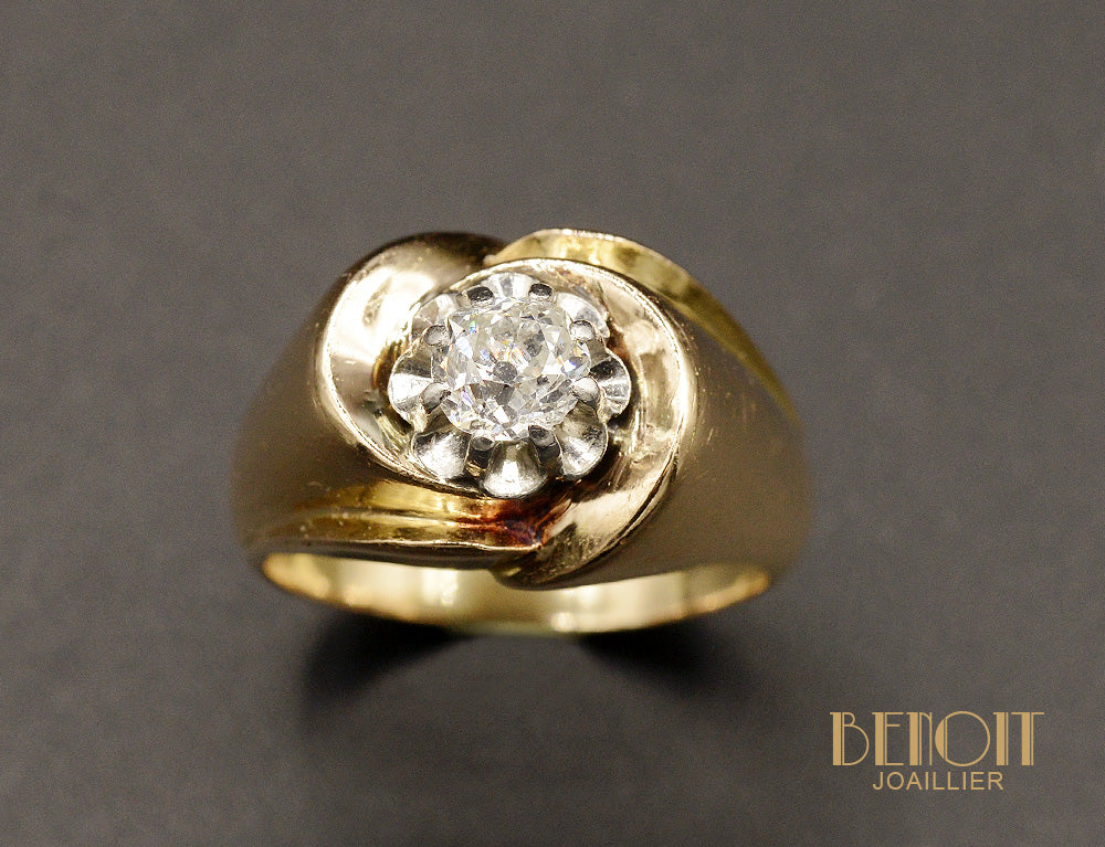 Chevalière Tank Tourbillon Diamant - Image 2