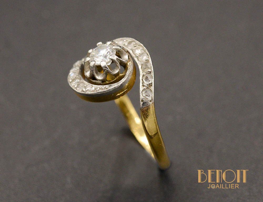 Bague Tourbillon Diamant - Image 3