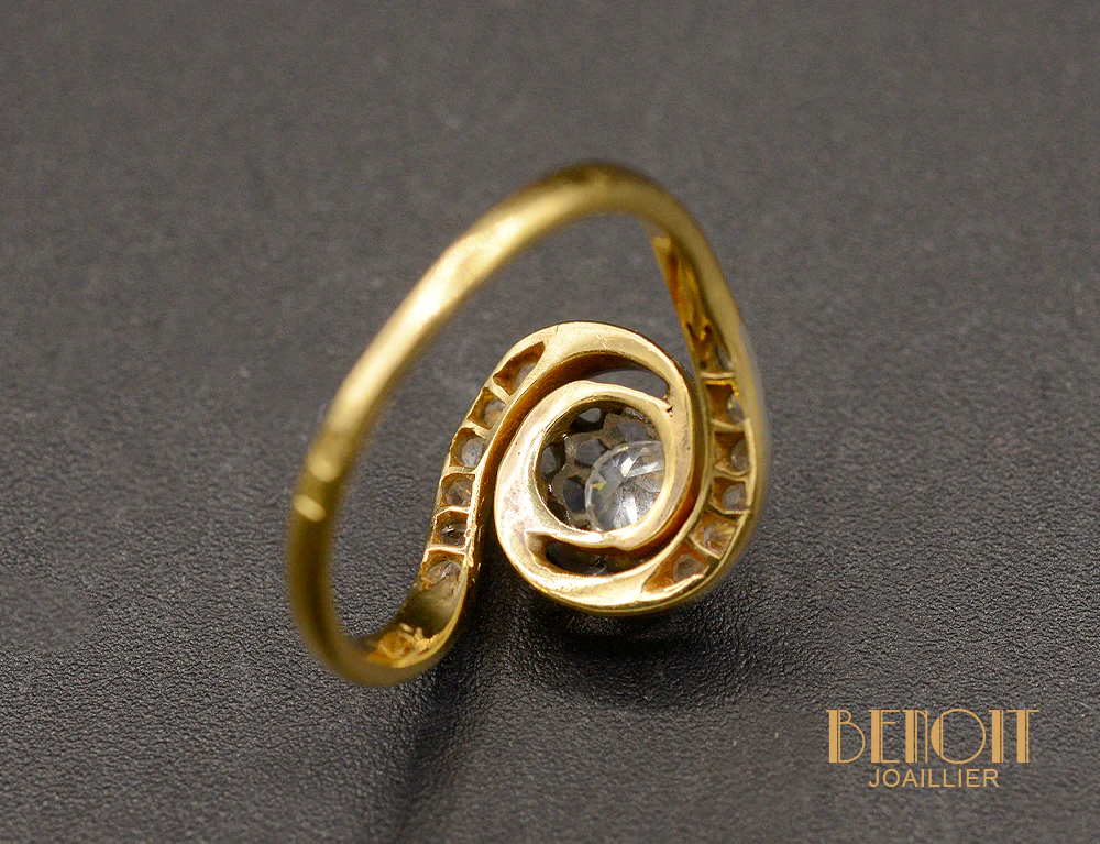 Bague Tourbillon Diamant - Image 4