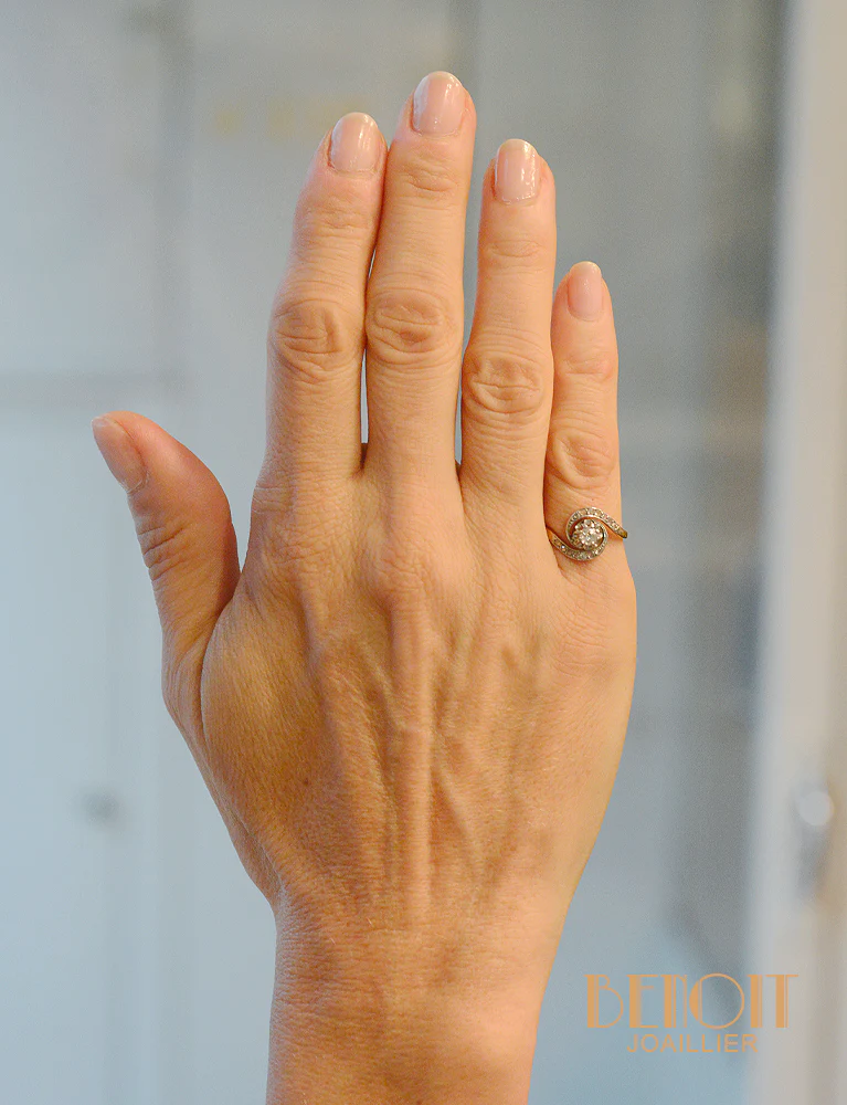 Bague Tourbillon Diamant - Image 5