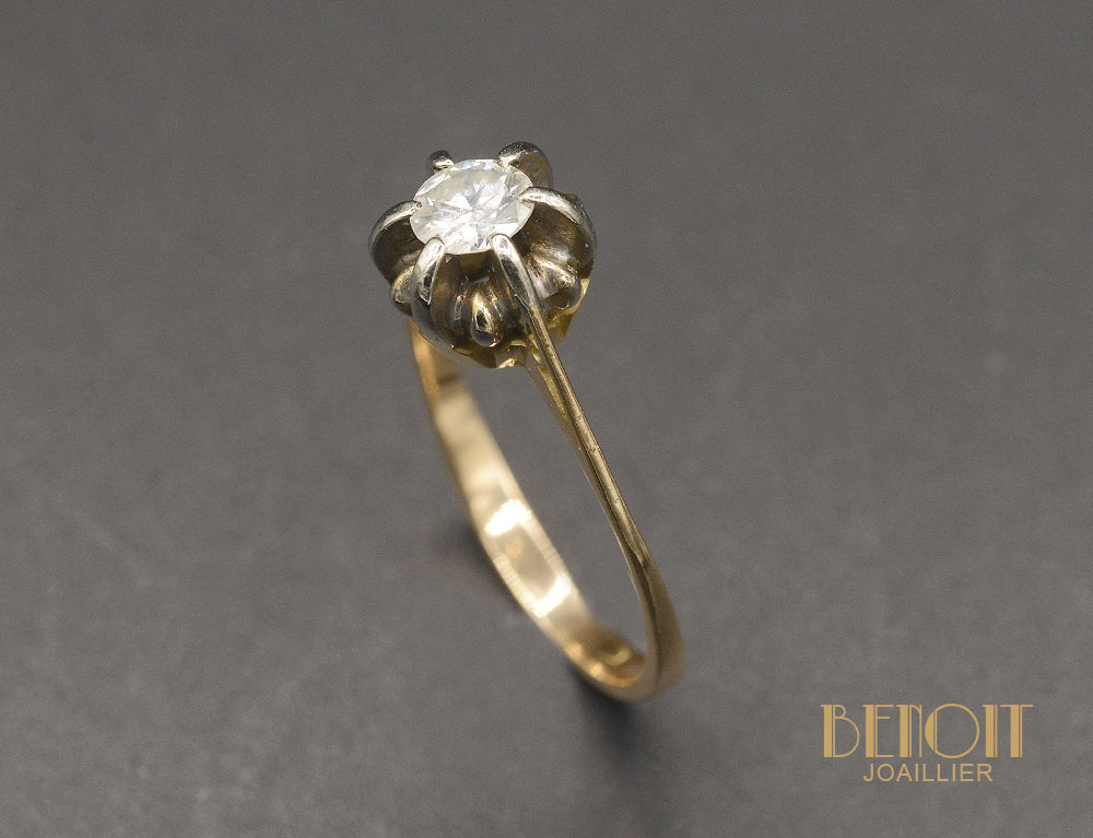 Solitaire Or Rose Diamant - Image 3