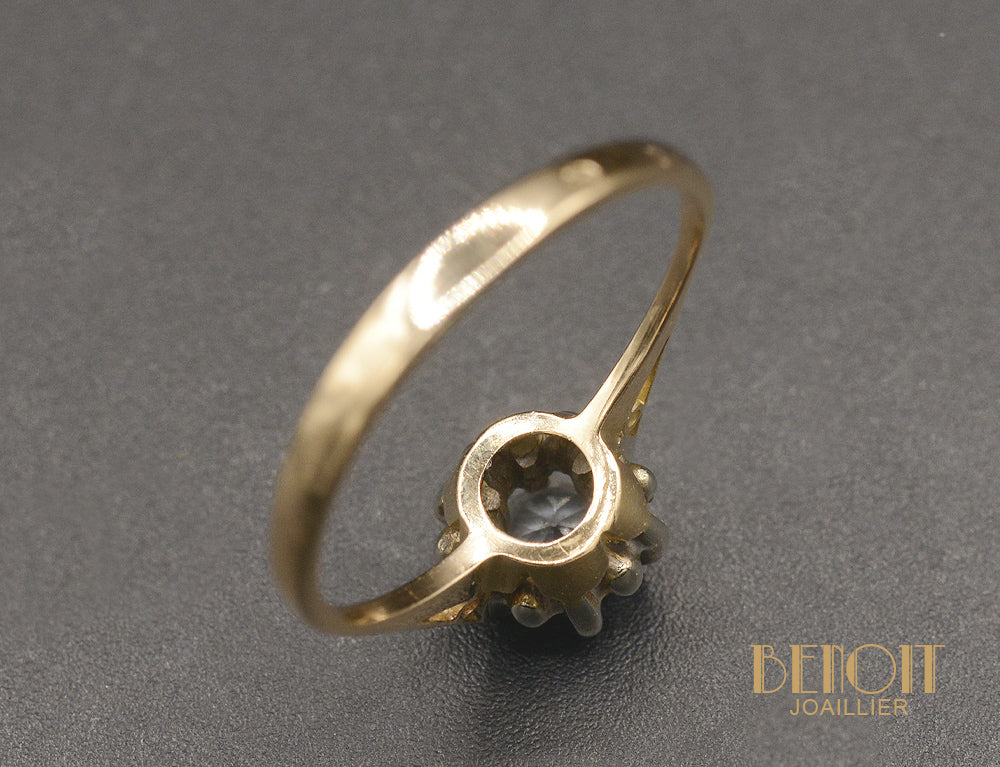 Solitaire Or Rose Diamant - Image 5