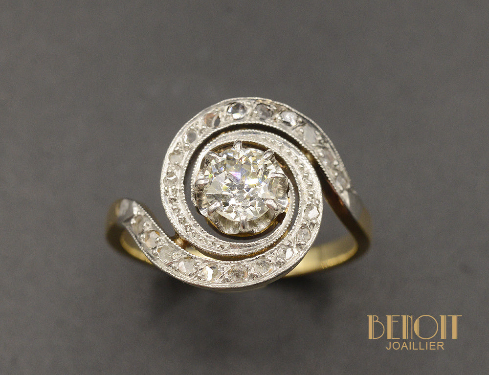 Bague Tourbillon Diamants - Image 2