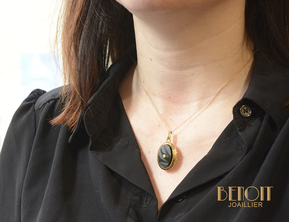 Pendentif Ouvrant Onyx - Image 7