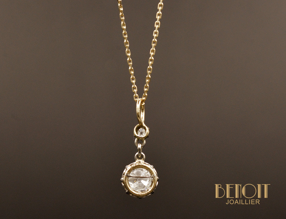 Pendentif Diamant Coussin - Image 3