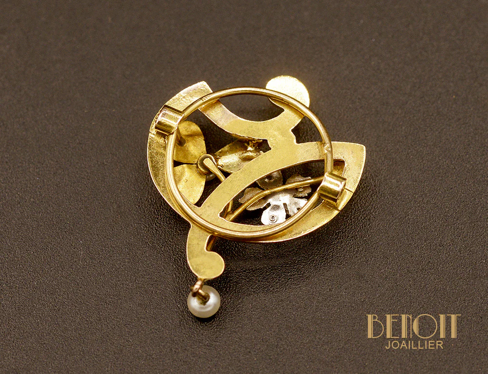 Coulant de Sautoir Art Nouveau - Image 3