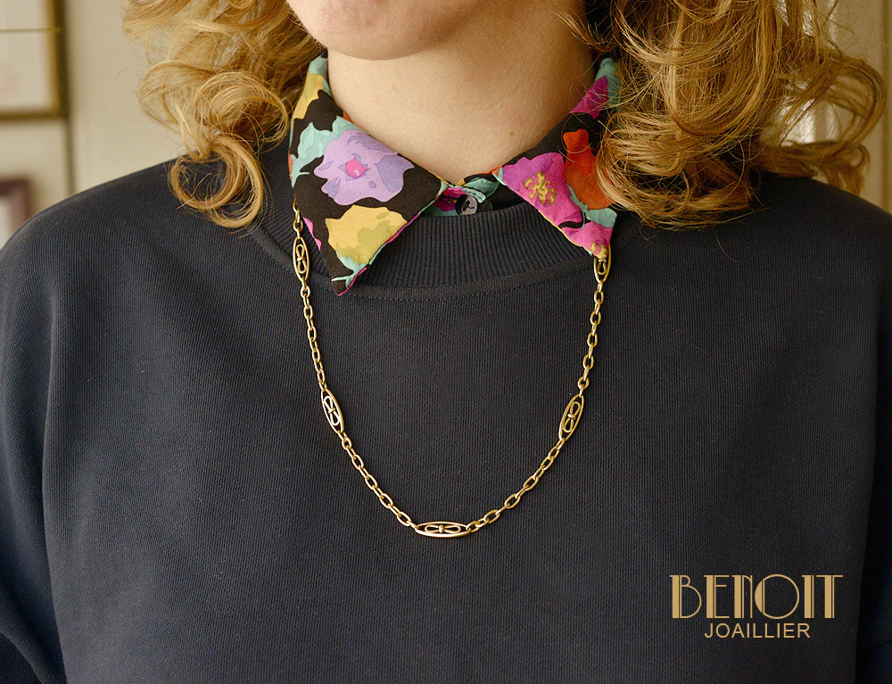 Collier Ancien en Or Jaune - Image 5