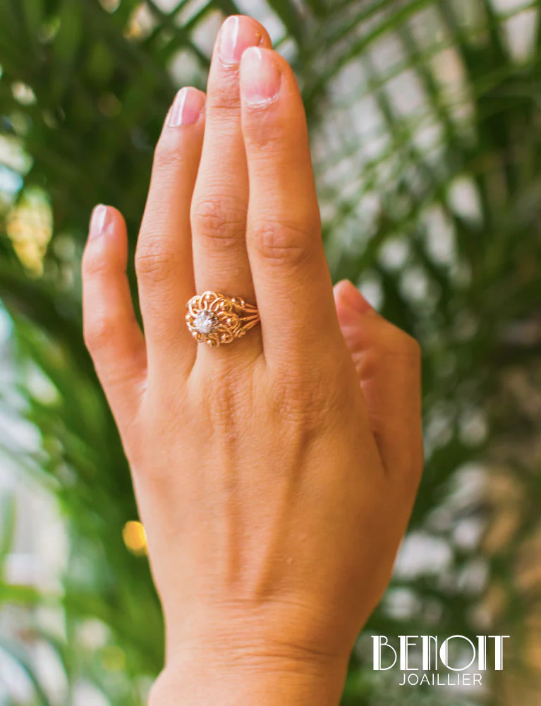 Bague 1950 Diamant - Image 7