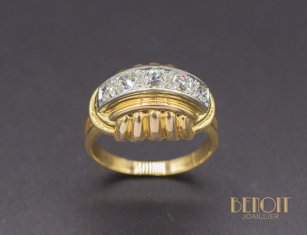 Bague 1950 Diamants - Image 2