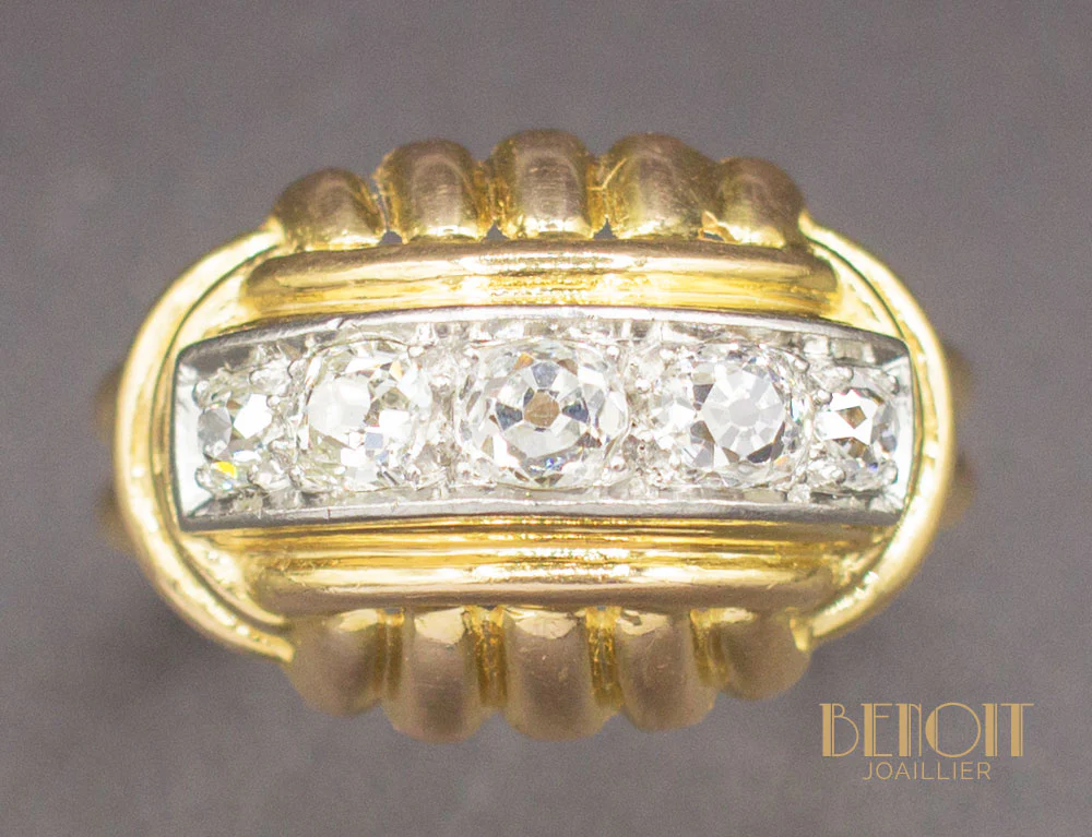 Bague 1950 Diamants - Image 3