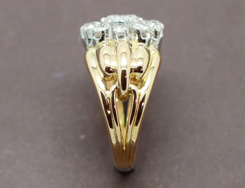 Bague 1950 Or et Diamants - Image 4
