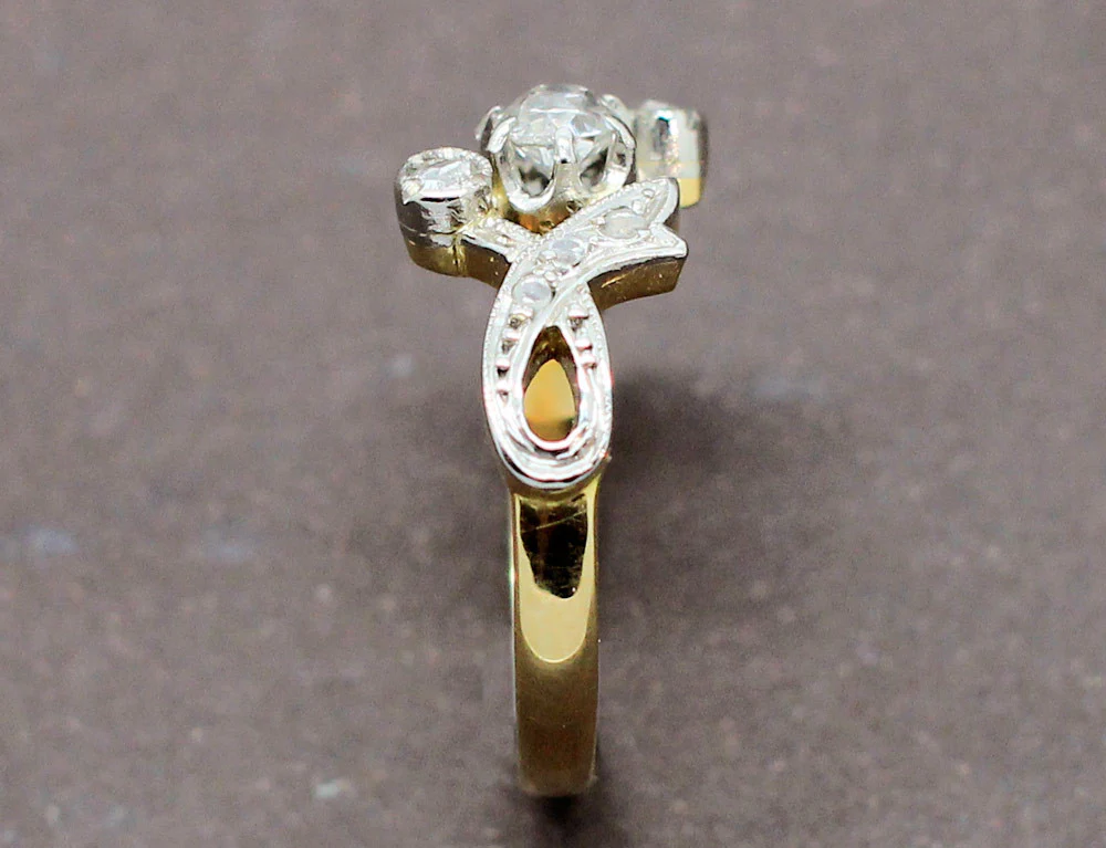 Bague Ancienne Diamants - Image 4