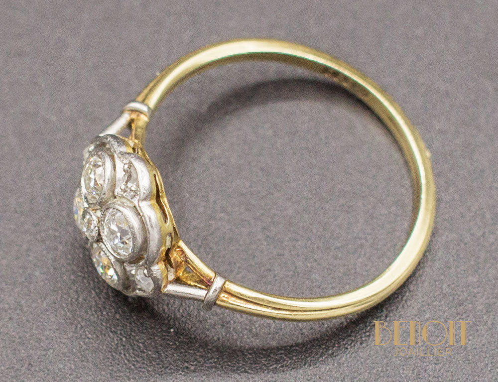 Bague Art Déco Diamants - Image 5
