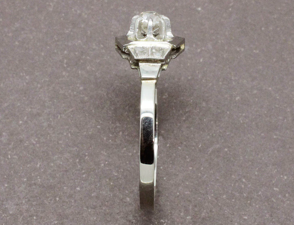 Bague Art Déco Diamants - Image 5