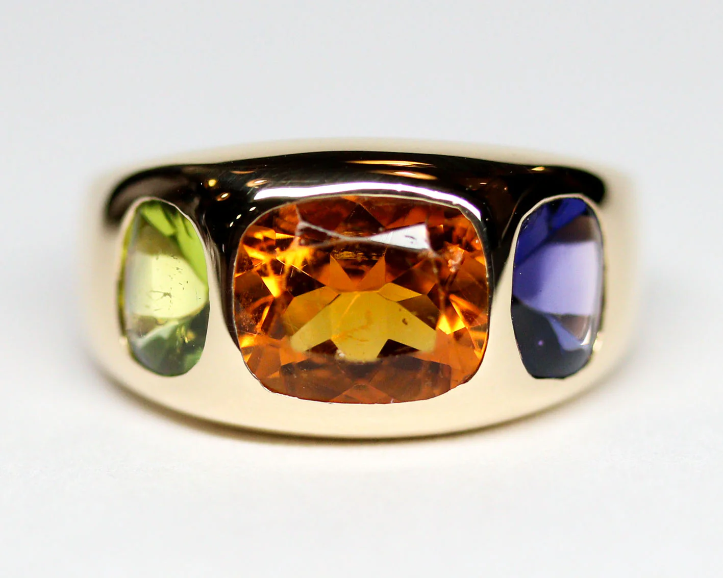 Bague Collection Baroque signée "Chanel" Or Jaune - Image 7