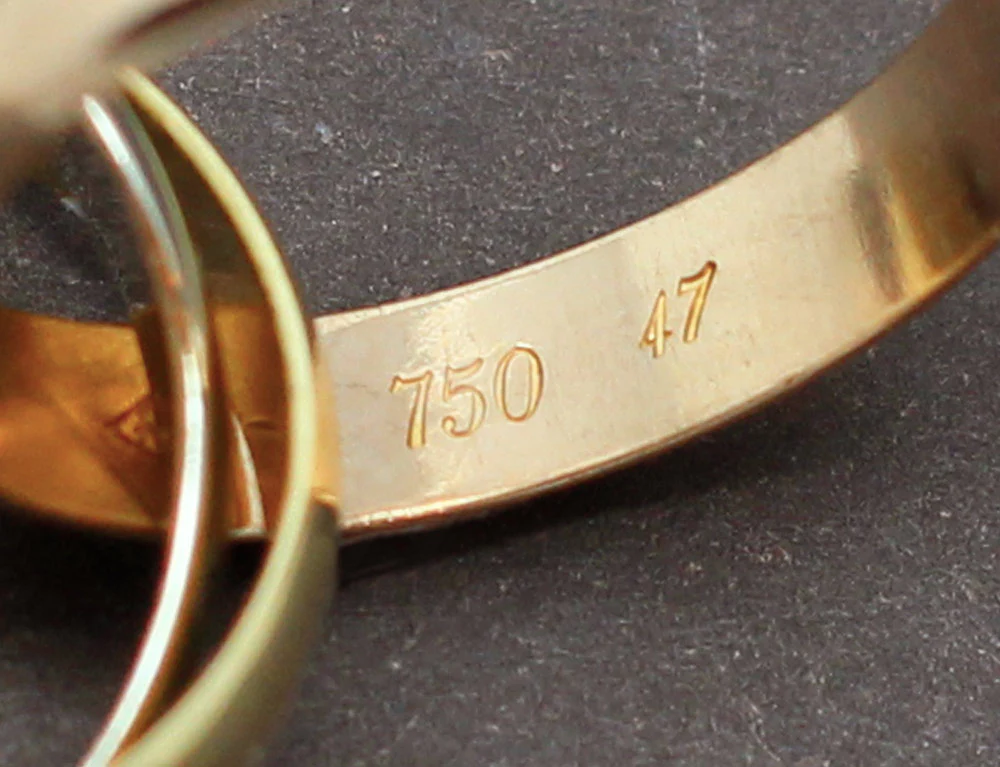 Bague Cartier Trinity GM T47 - Image 4
