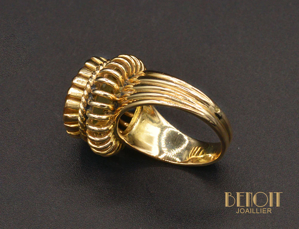 Bague Citrine 1950 - Image 4