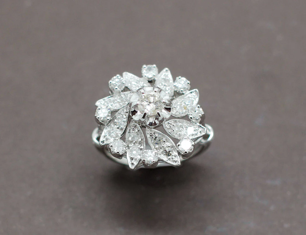 Bague Cocktail Diamants - Image 2