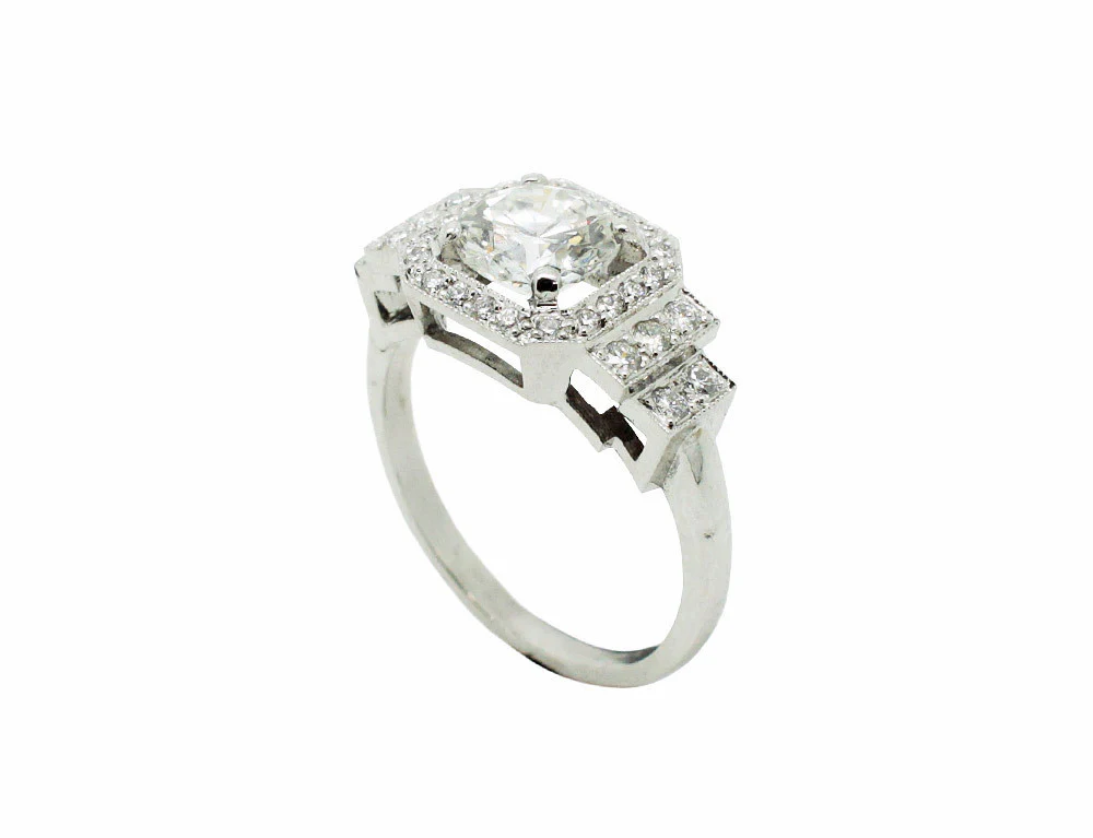 Bague Création Benoit Joaillier "Classique Art Déco" - Image 3