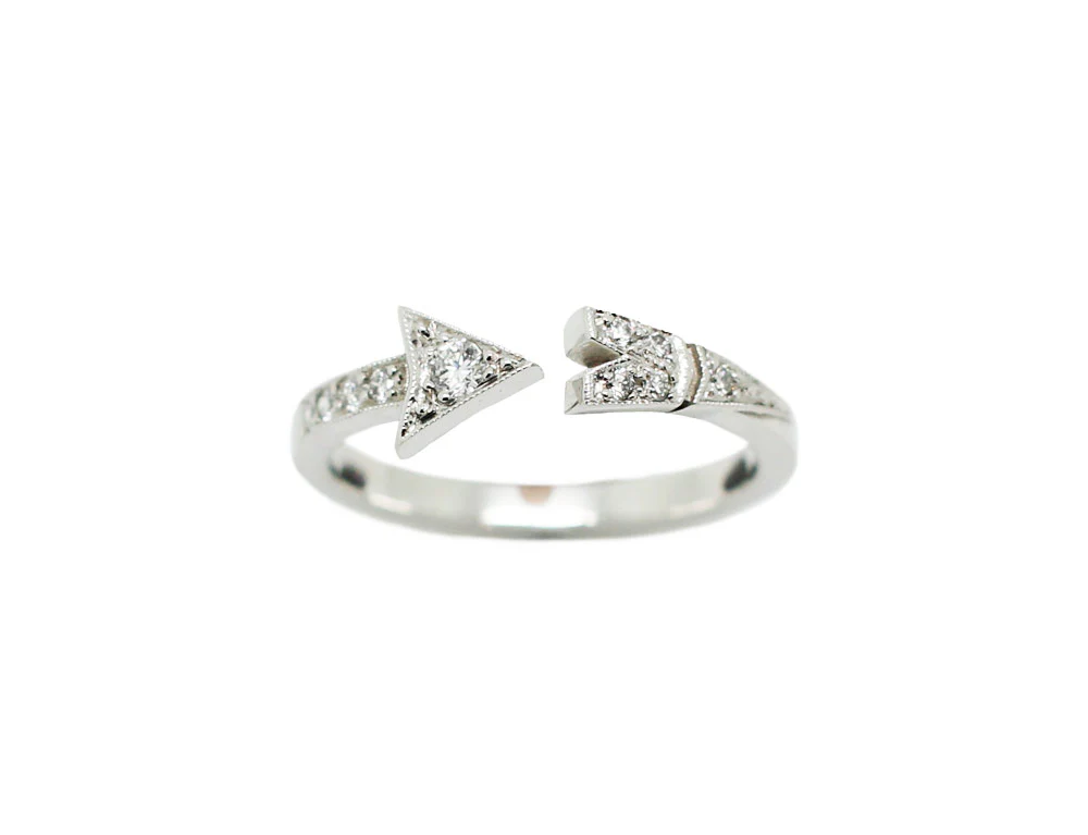 Bague Création Benoit Joaillier "Flèche" - Image 2