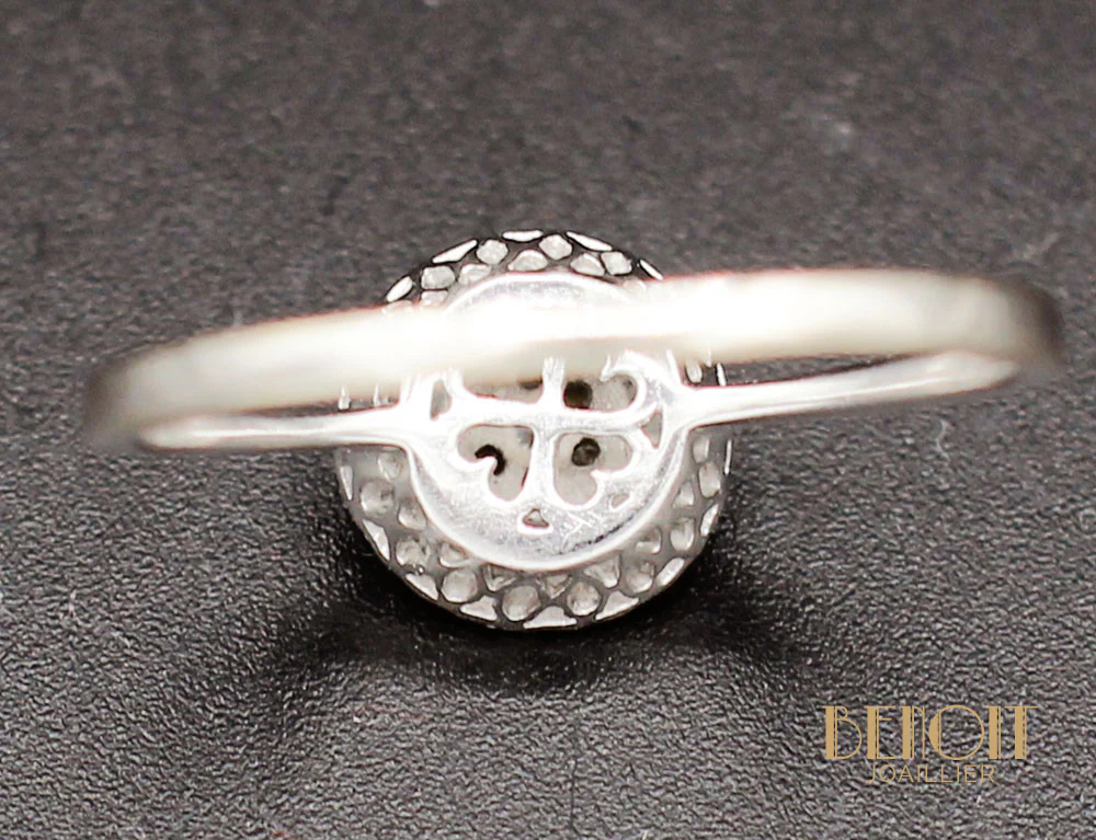 Bague Diamants Ronds et Baguettes - Image 6