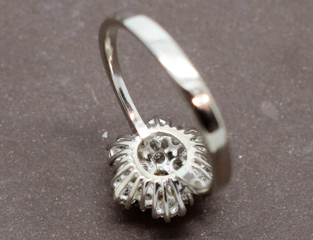 Bague Flocon de Neige de Diamants - Image 6