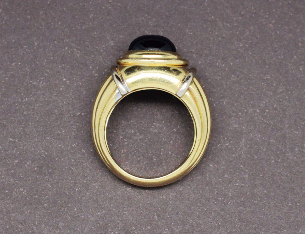 Bague "Jaïpur" signée Boucheron deux Ors et Iolite - Image 4