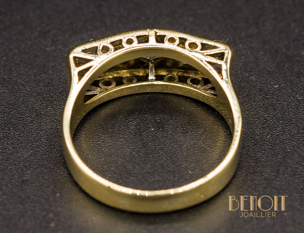 Bague Jarretière Art Déco - Image 5