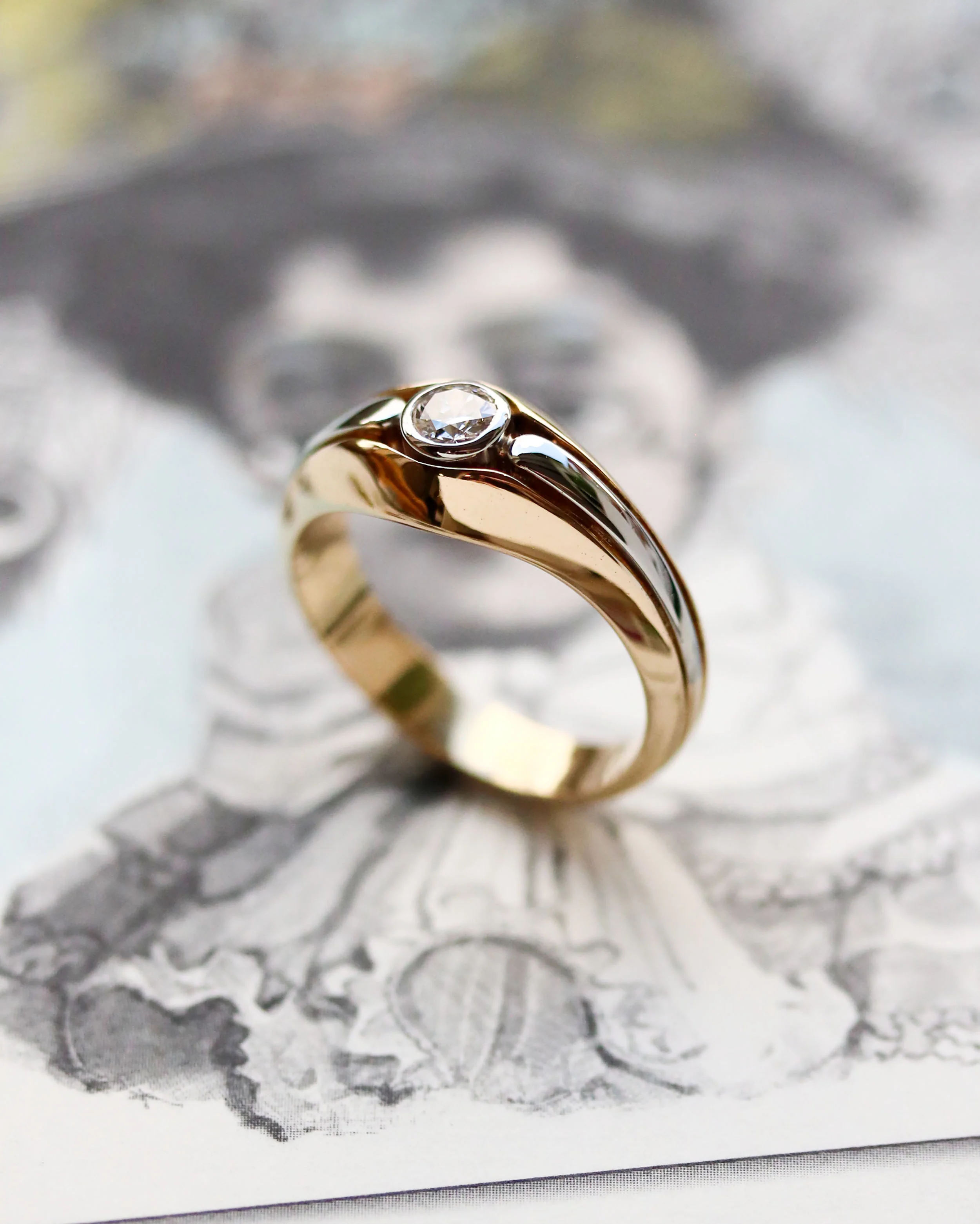 Bague Jonc Moderniste - Image 2