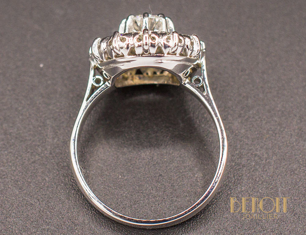 Bague Marguerite Diamants - Image 5
