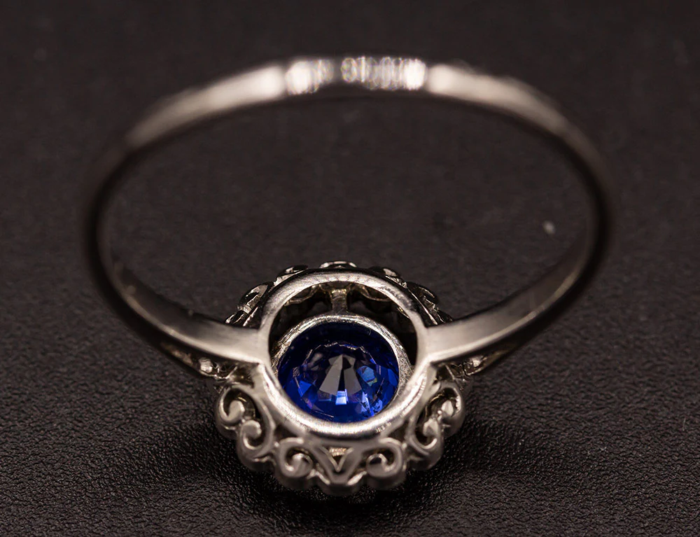 Bague Marguerite Saphir - Image 7