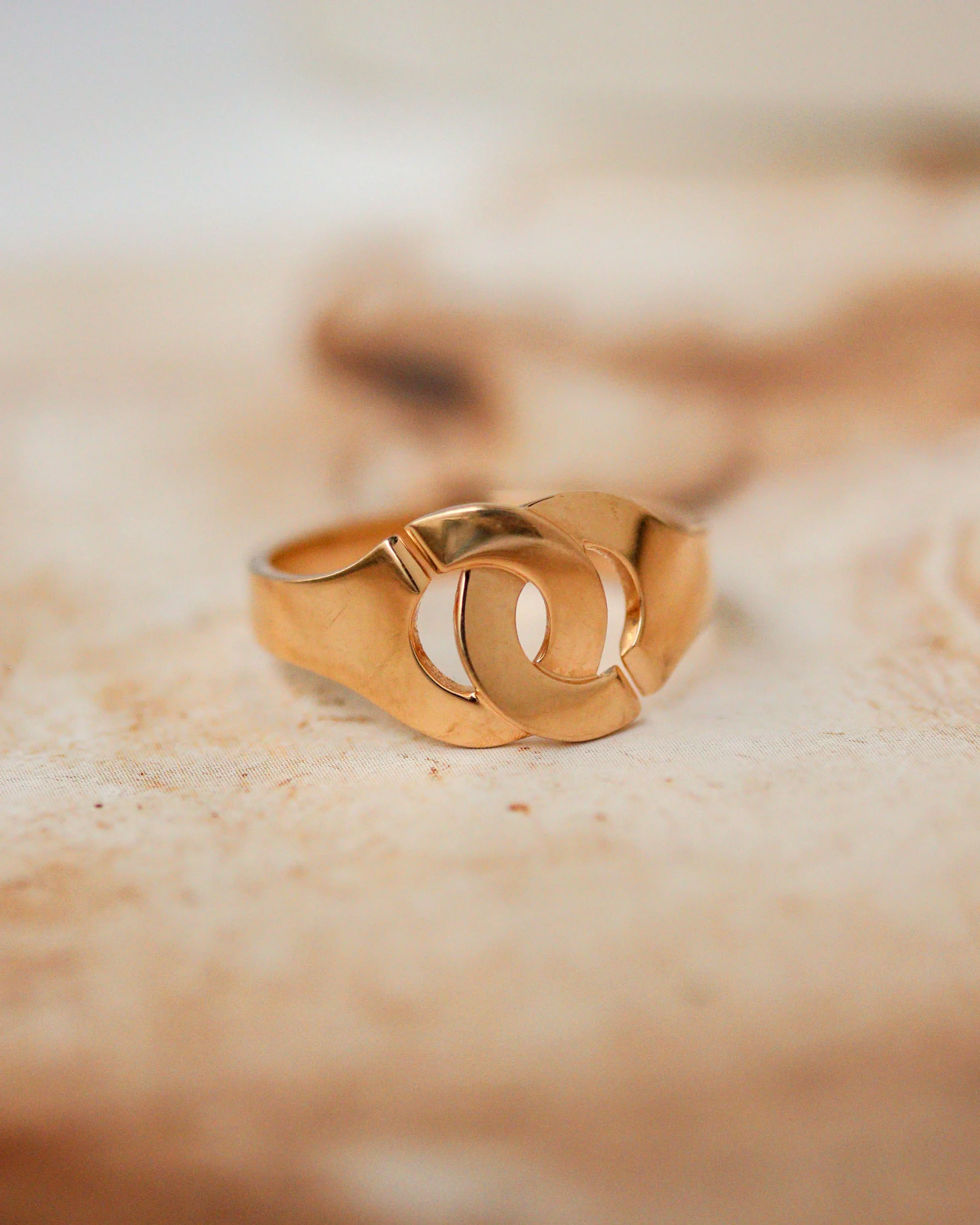 Bague "Menottes" Or Rose Signée Dinh Van - Image 6