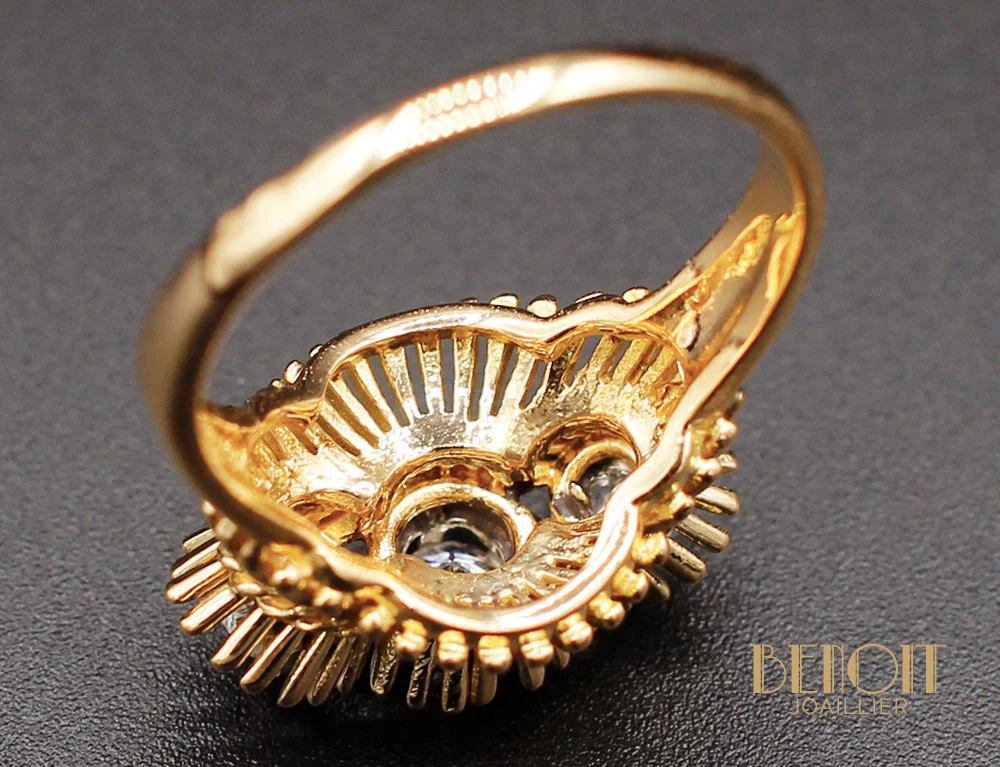 Bague "Nids" Or et Diamants - Image 7