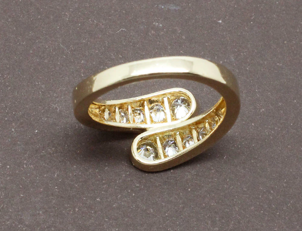 Bague Or Jaune et Diamants - Image 5