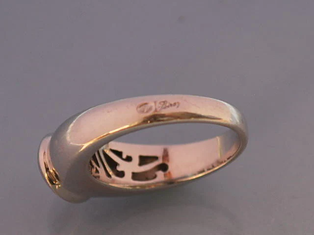 Bague poiray or blanc citrine - Image 3