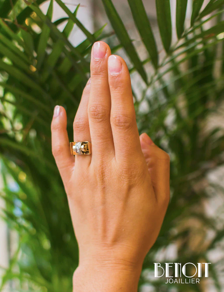 Bague  Tank Diamants - Image 7