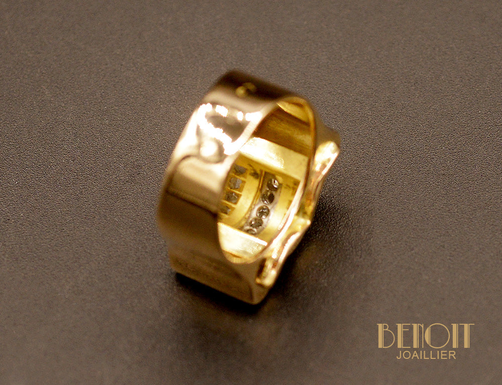 Bague Tank Diamants - Image 5