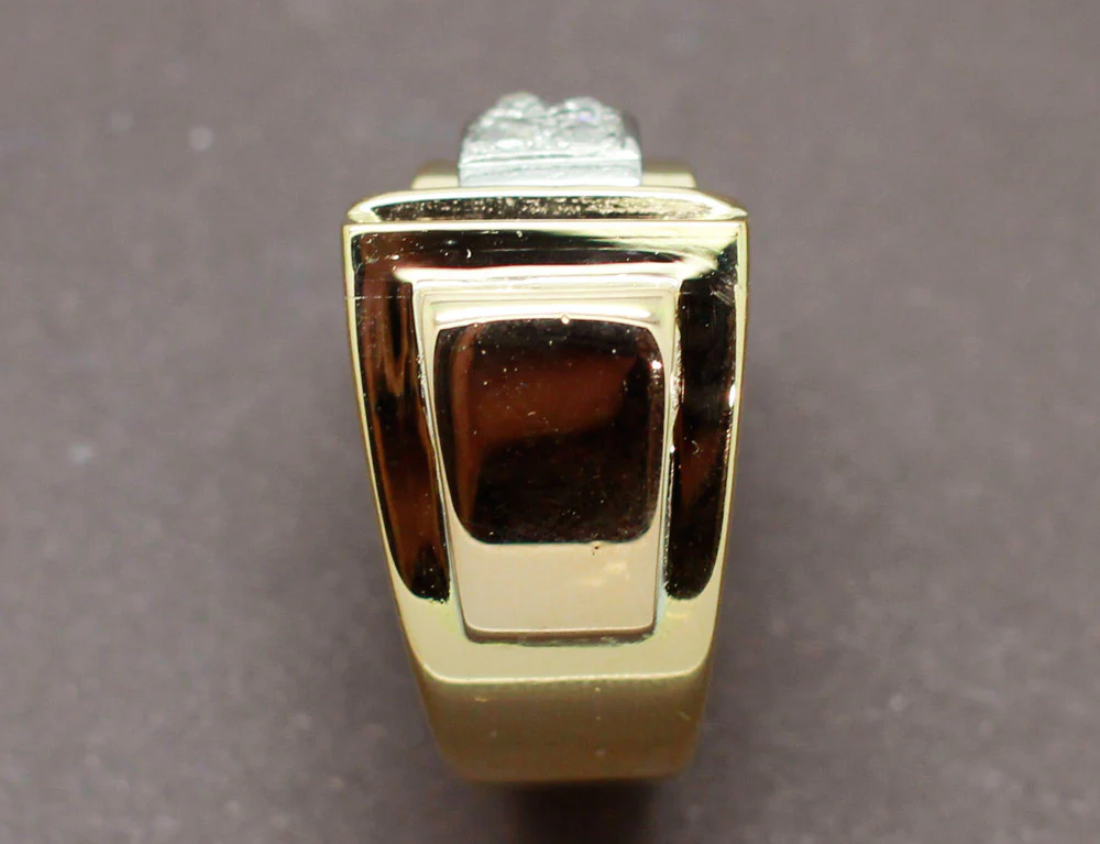Bague Tank Or Diamants Verneuils - Image 5
