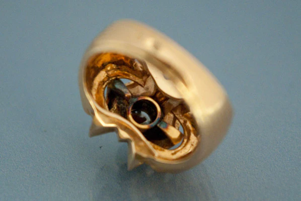 Bague Tank Or et Diamant - Image 3