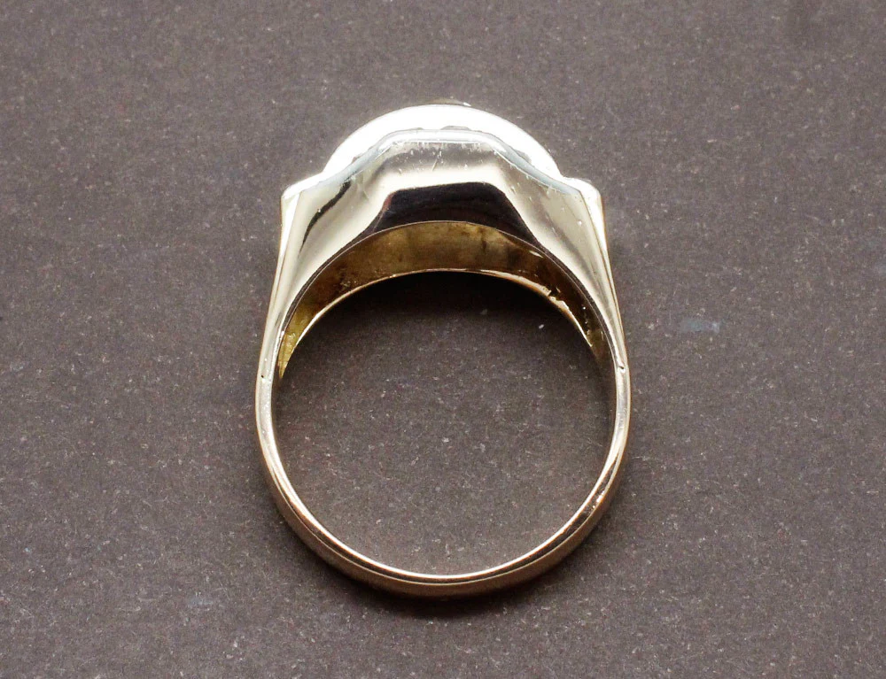 Bague Tank Or et Diamants - Image 5