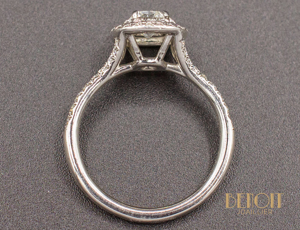Bague Tiffany & Co "Soleste" Platine Diamants - Image 4