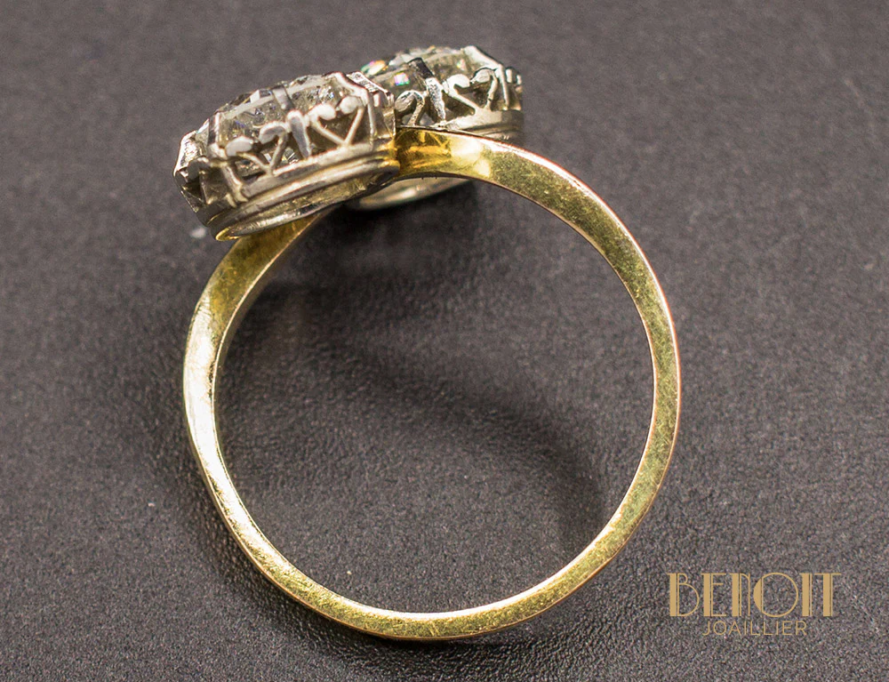 Bague Toi et Moi Diamants - Image 6