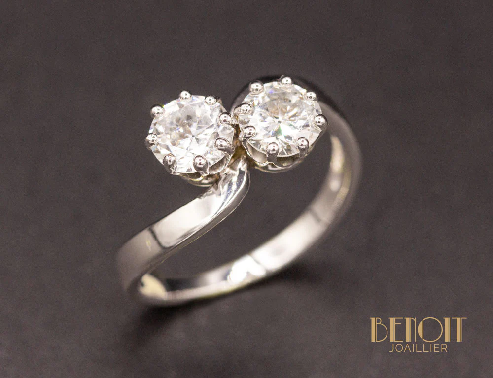 Bague Toi et Moi Diamants