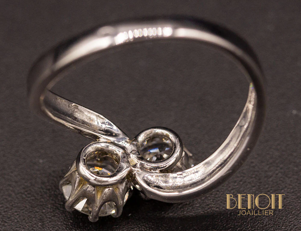 Bague Toi et Moi Diamants - Image 5