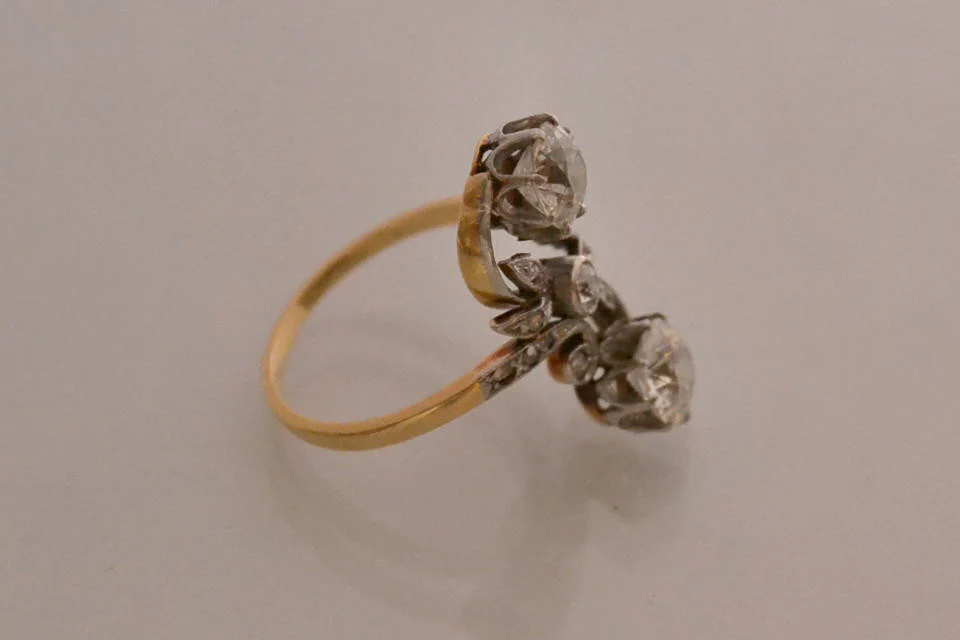 Bague Toi et Moi Diamants - Image 2