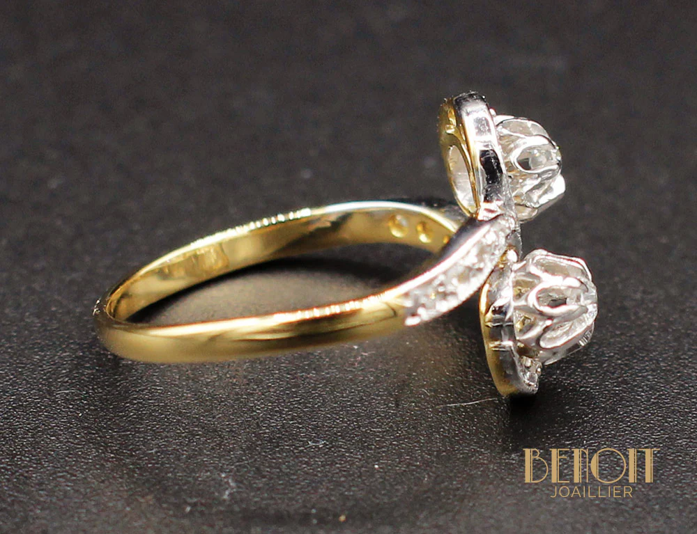 Bague Toi et Moi Diamants - Image 4
